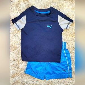 Athletic short summer outfit